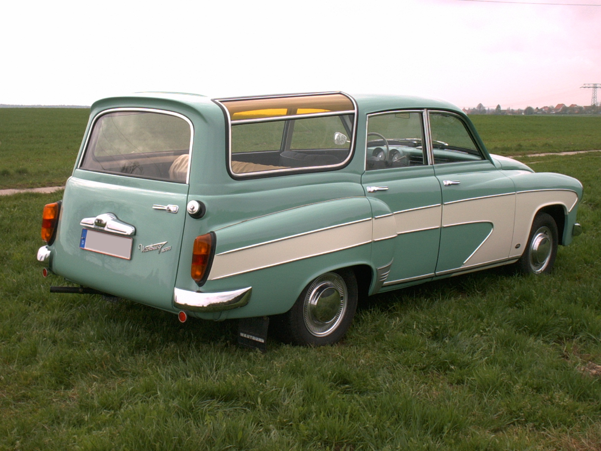 AWE Wartburg 312 Camping Oldtimerfreunde Steina